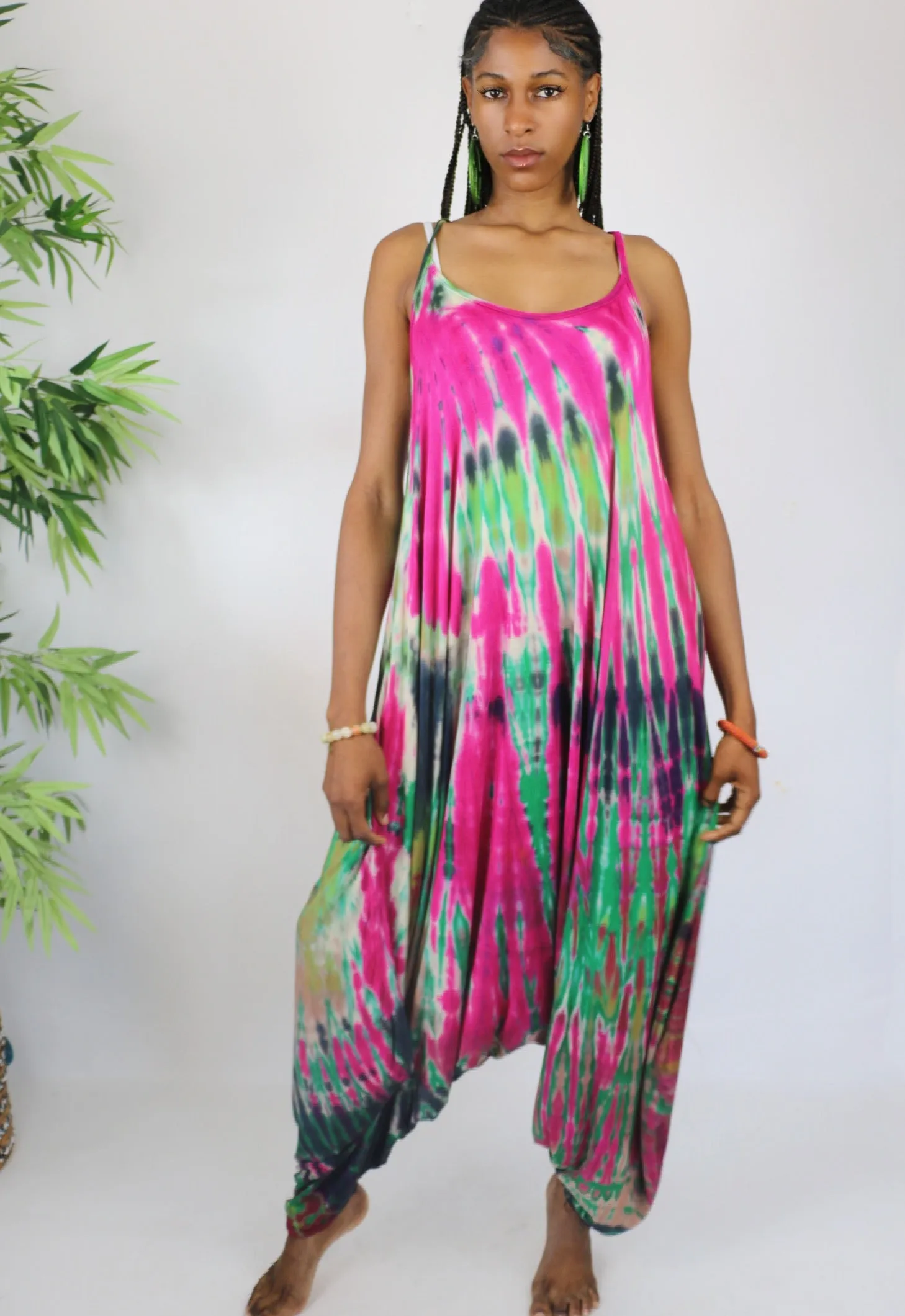 Afeni Tie Dye Romper