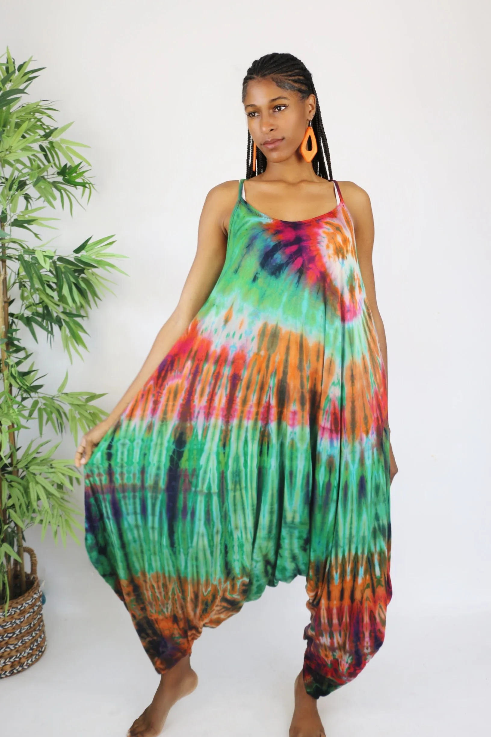 Afeni Tie Dye Romper