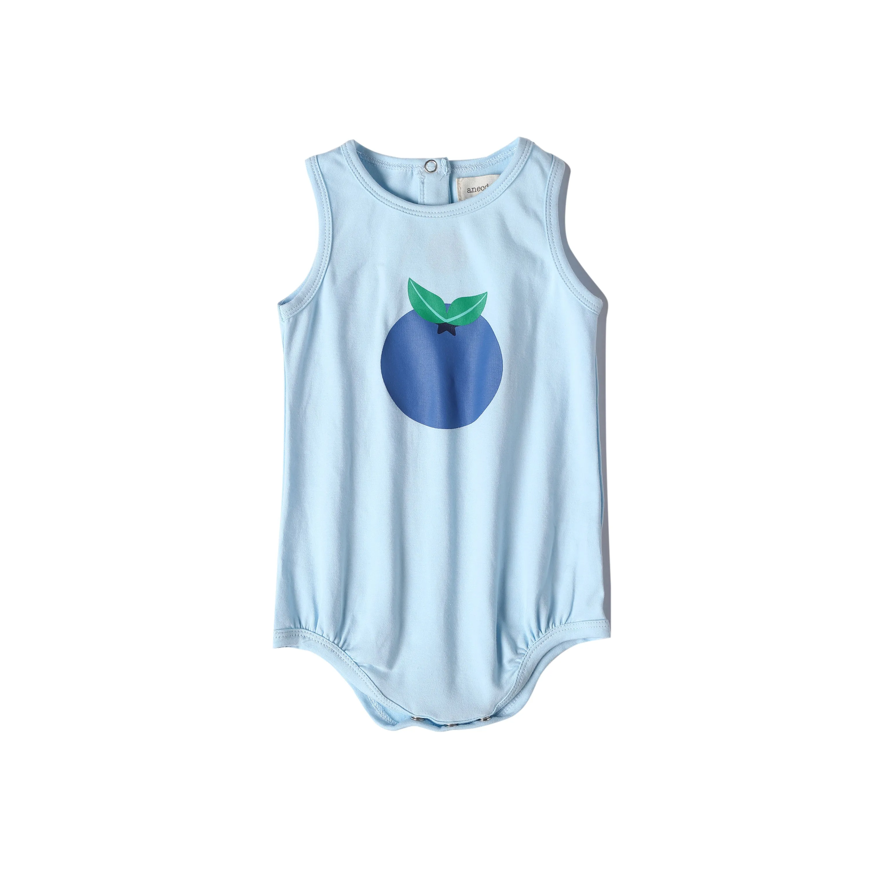 Anecdote Light Blue Blueberry Romper (FR2430)