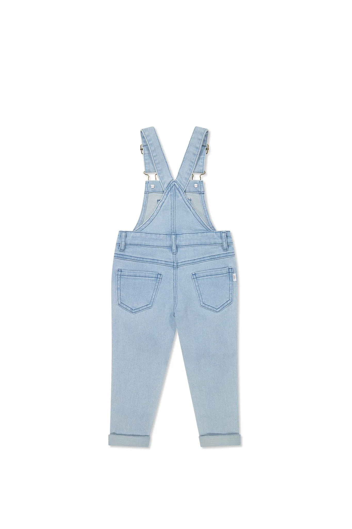 Arlo Twill Overall - Washed Denim