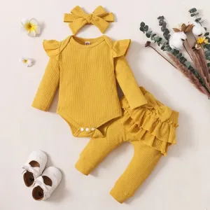 Baby Boys Girls Romper Jumpsuit Long Sleeve Solid Romper Bodysuit 9-12M 20130060