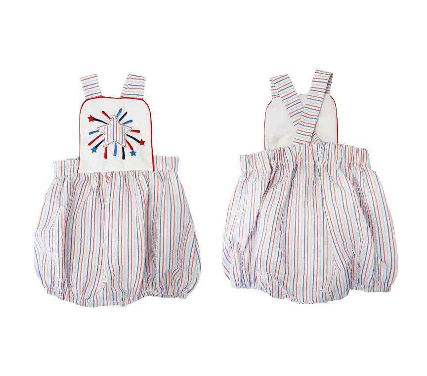 Baby Boy's "4th of July" Romper