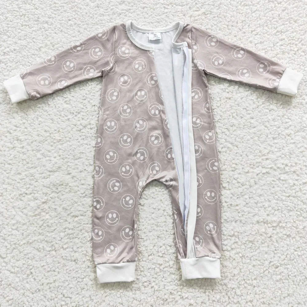 Baby Kids Romper Zip Rompers LR0310