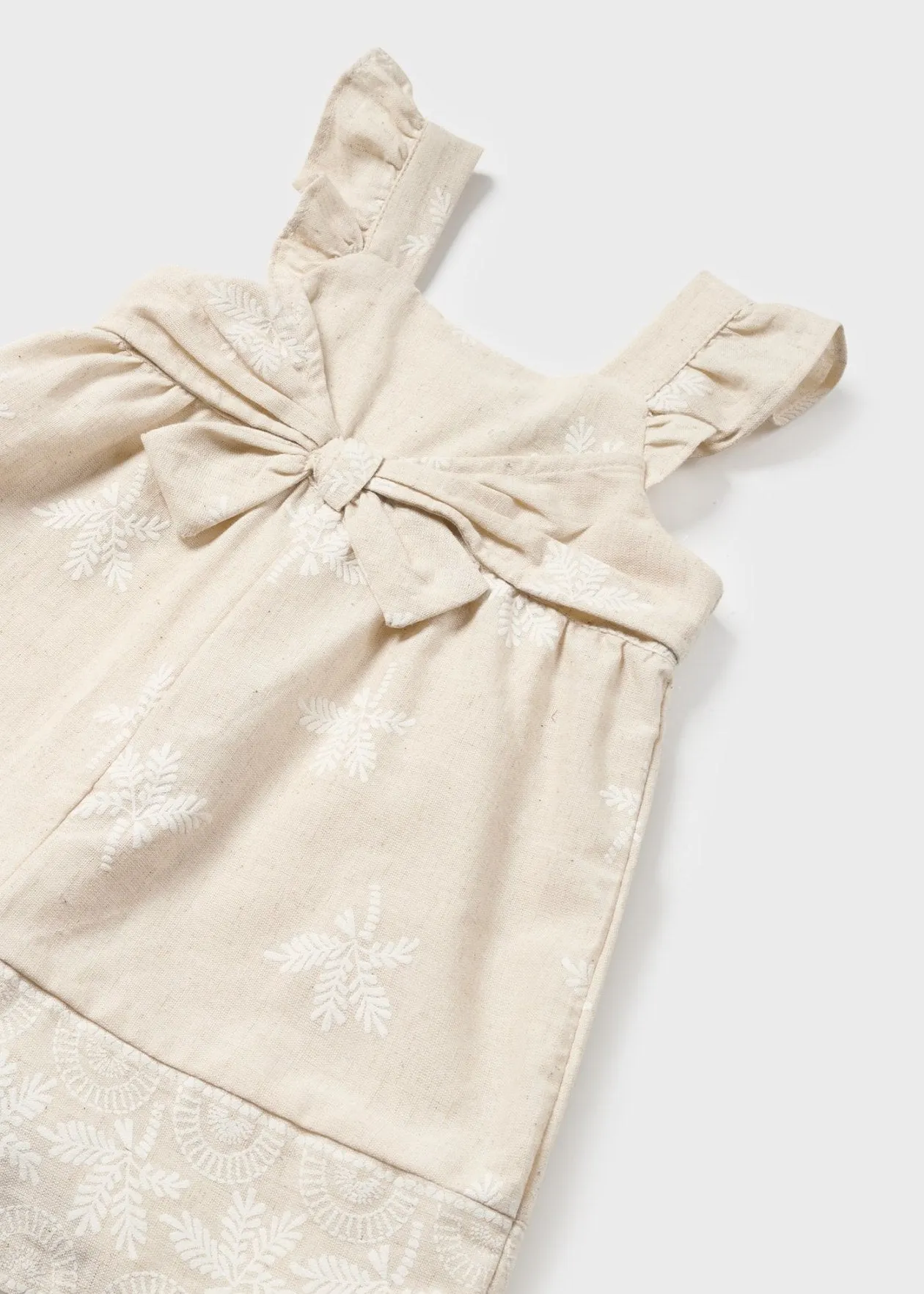 Baby Linen Romper/Mayoral