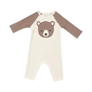 Bear Applique Romper/Angel Dear