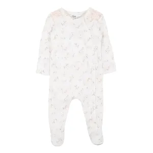 Bebe Mila L/S Zip Romper (Size PREM-1)