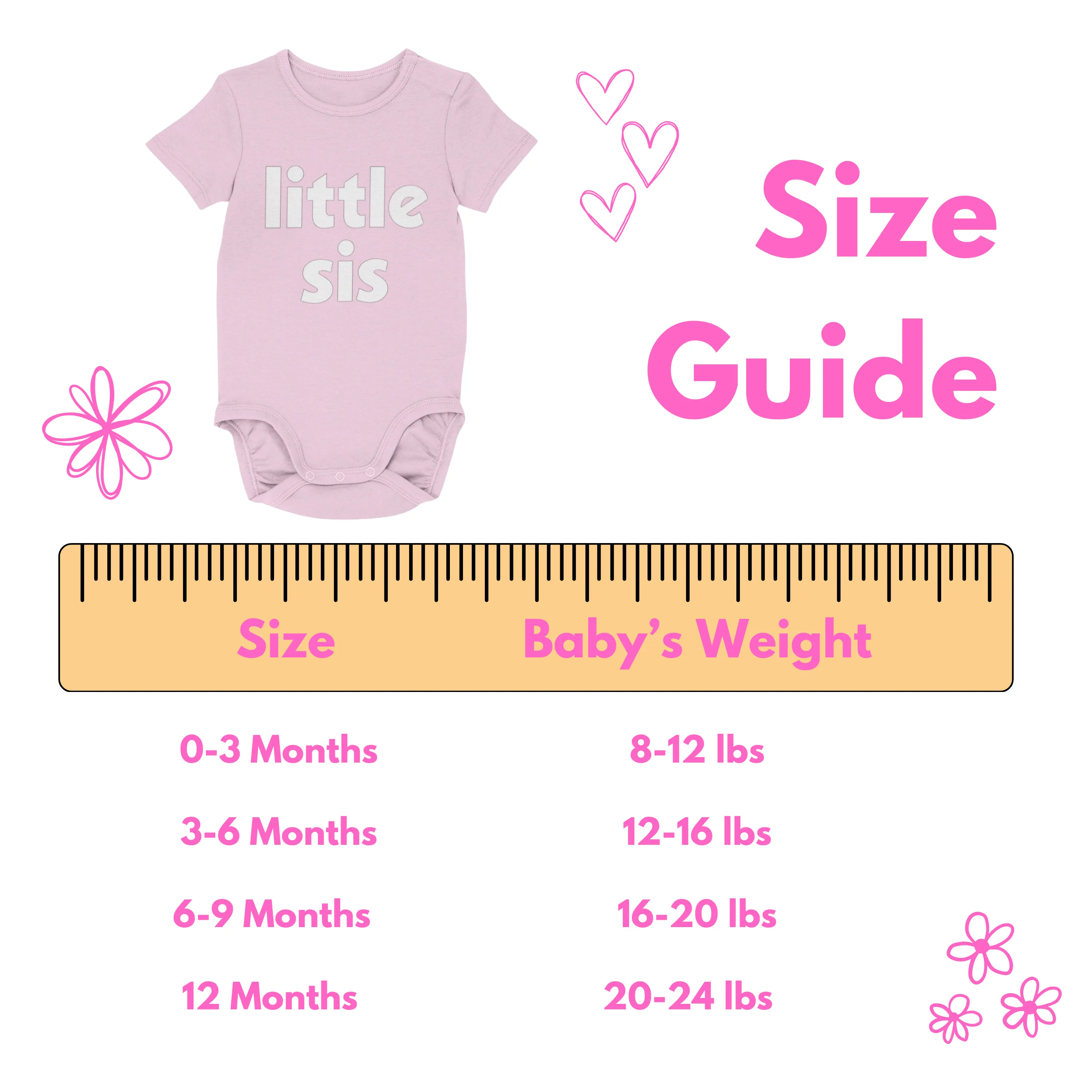 Big Sis & Little Sis T-Shirt & Baby Onesie Set