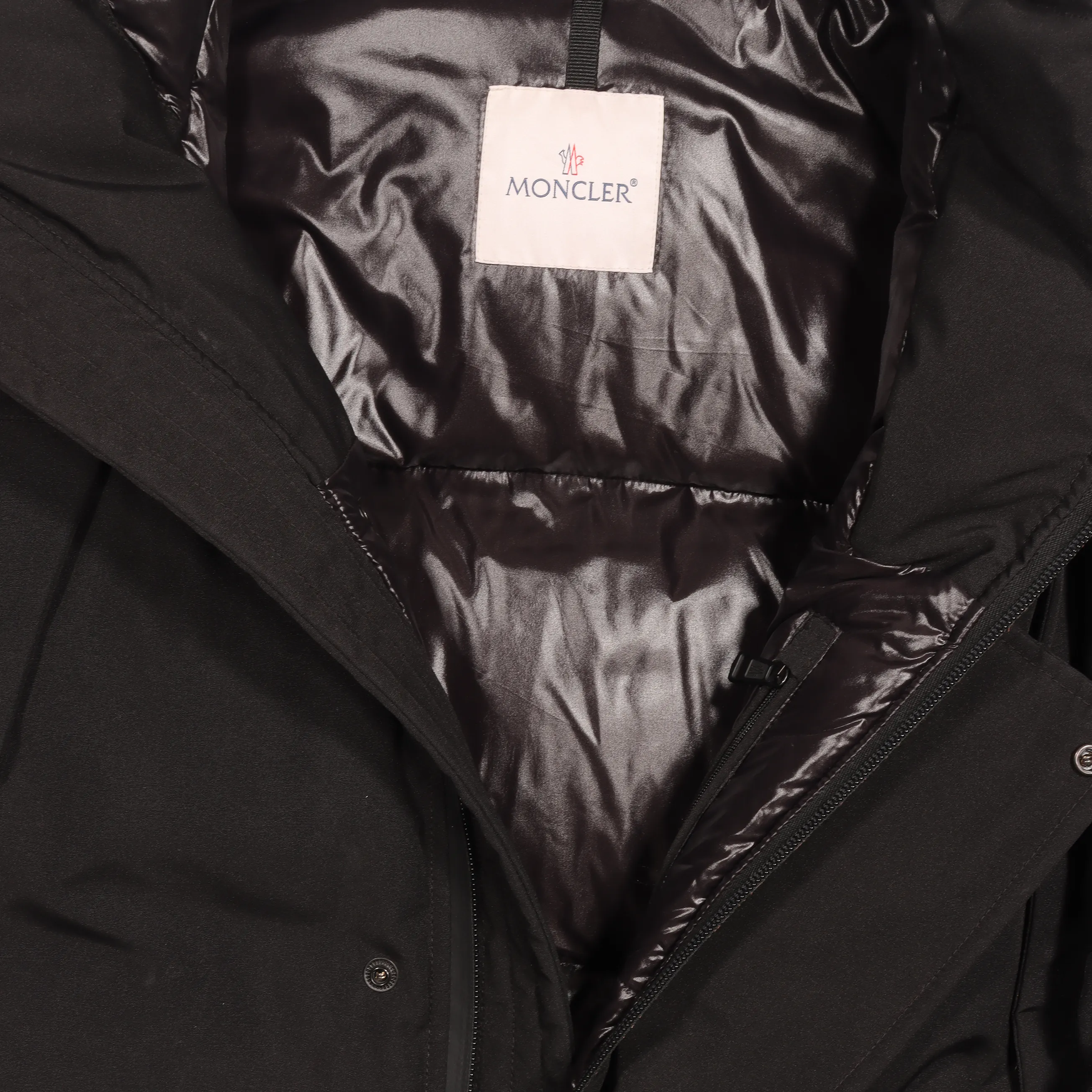 Black Long Down Puffer Coat