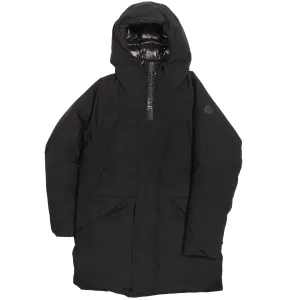 Black Long Down Puffer Coat