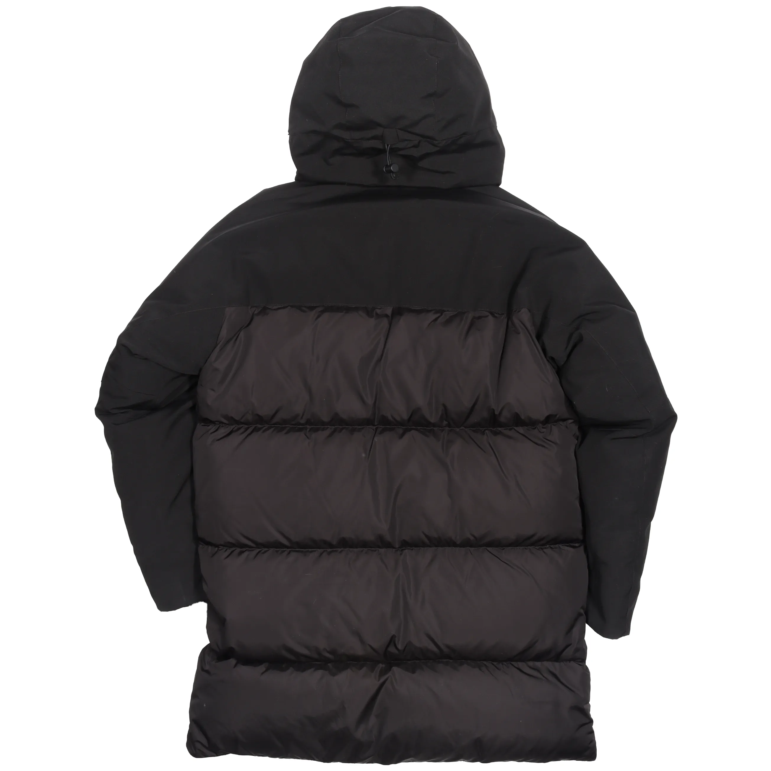 Black Long Down Puffer Coat