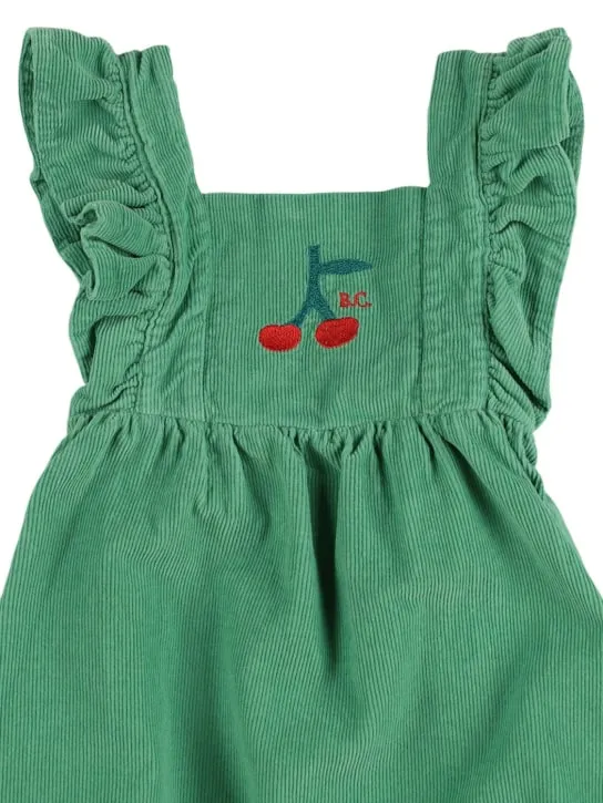 Bobo Choses   Embroidered organic cotton romper 