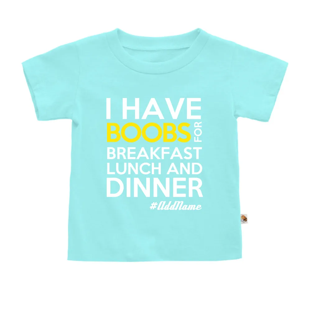 Boobs Breakfast Lunch Dinner (Kids)