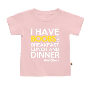 Boobs Breakfast Lunch Dinner (Kids)