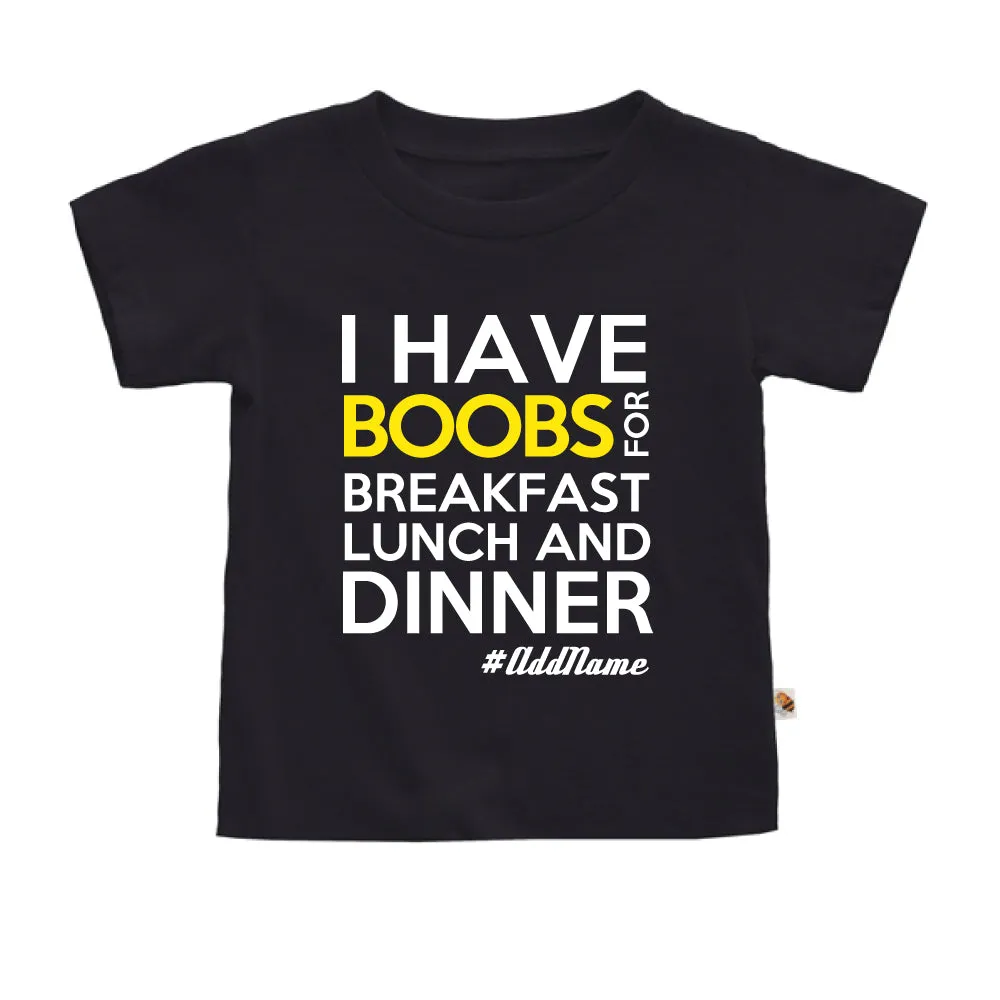 Boobs Breakfast Lunch Dinner (Kids)