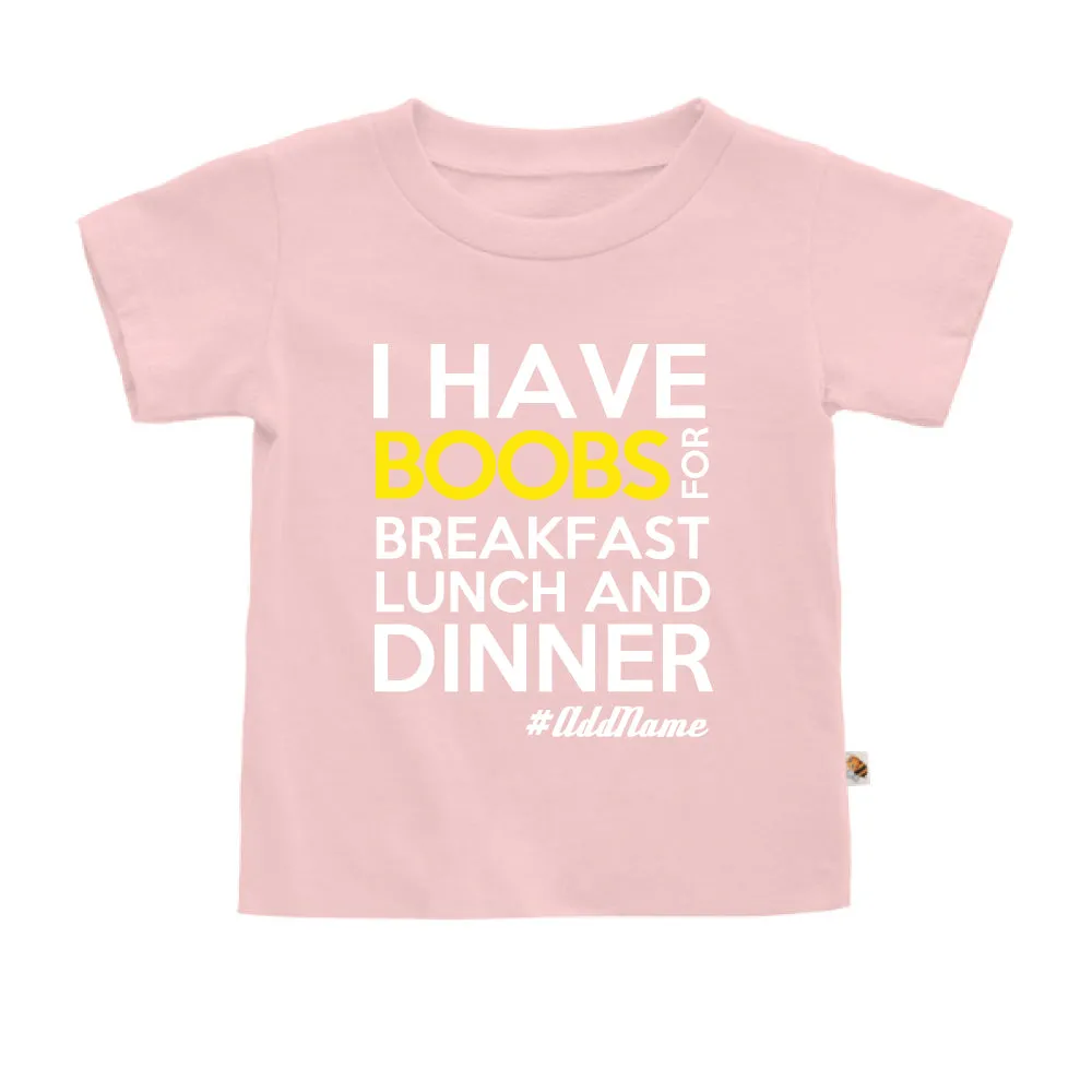 Boobs Breakfast Lunch Dinner (Kids)