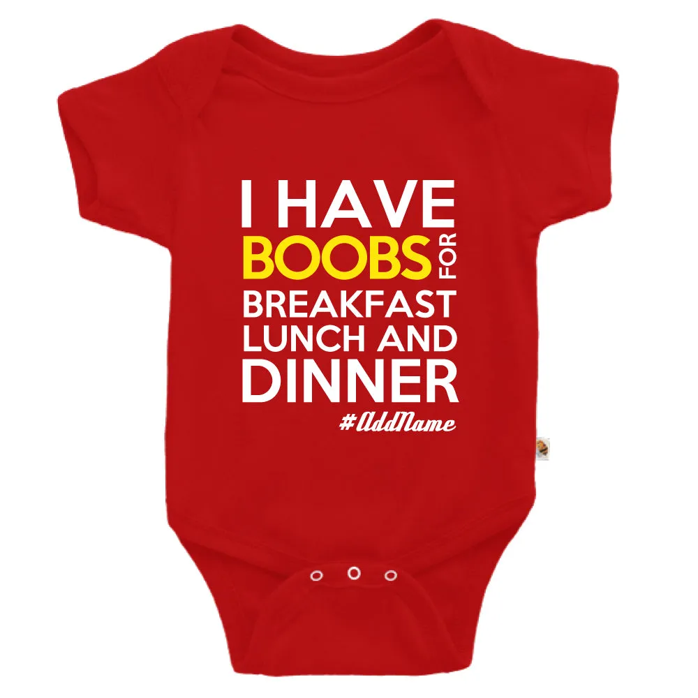 Boobs Breakfast Lunch Dinner (Kids)