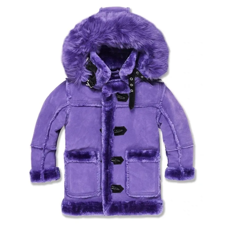 Boys Jordan Craig Denali Shearling Jacket (Purple) 91540B