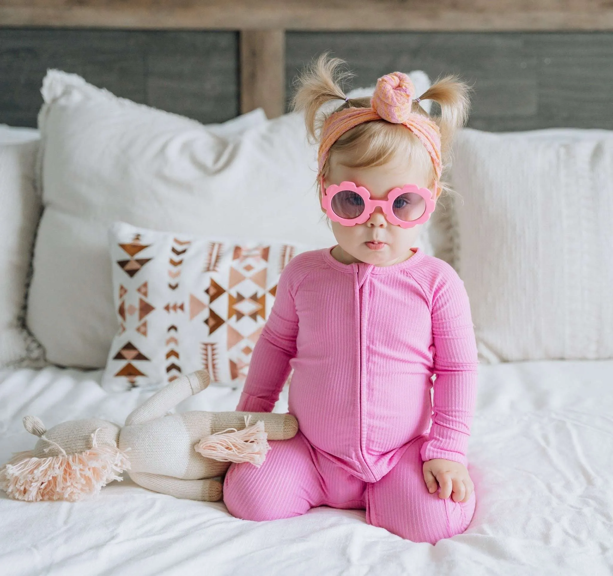 Bubblegum Rib Dream Baby Romper