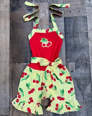 Cherry Romper Outfit