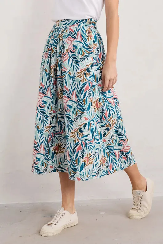 Cliff Road Midi Skirt (GOTS)