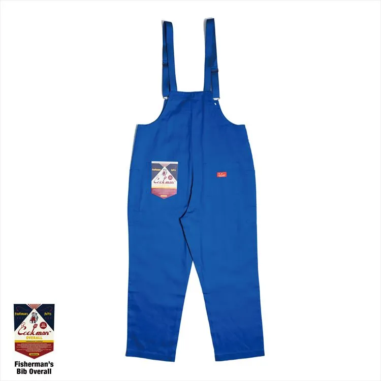 Cookman Fisherman's Bib Overall - Deep Blue