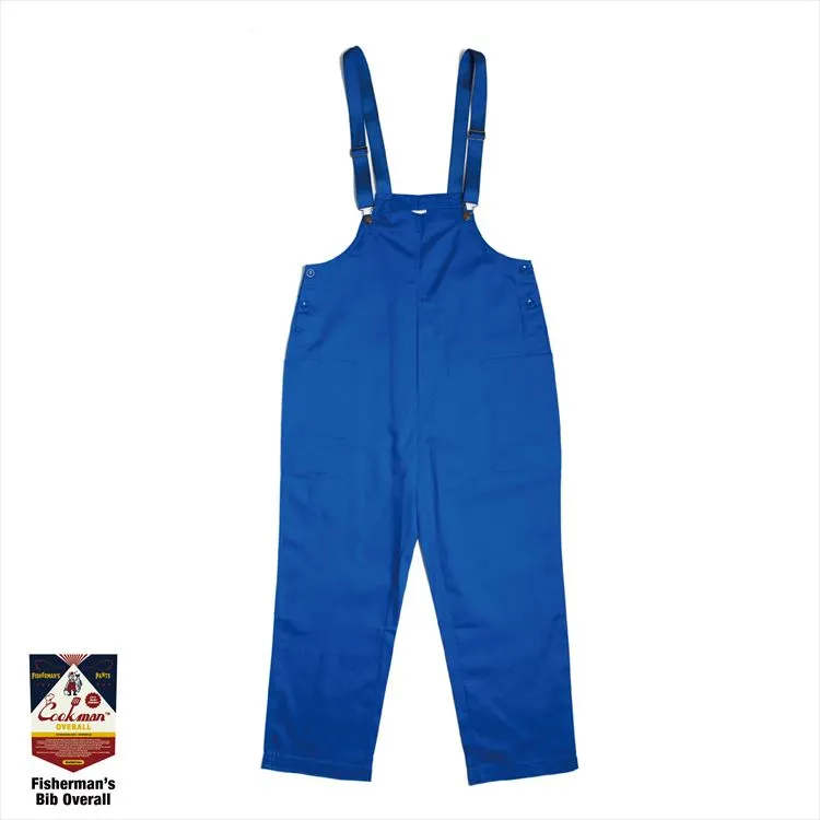 Cookman Fisherman's Bib Overall - Deep Blue