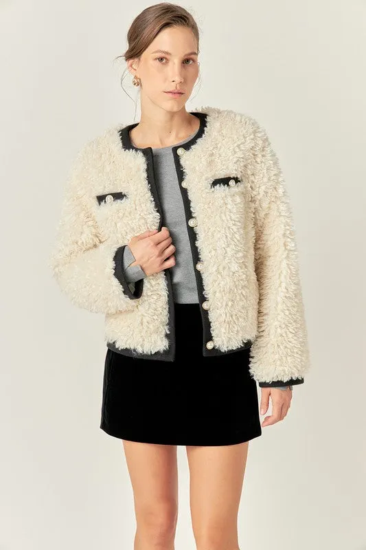 Cozy Up Cool Shearling Jacket