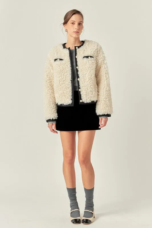 Cozy Up Cool Shearling Jacket