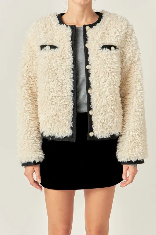 Cozy Up Cool Shearling Jacket