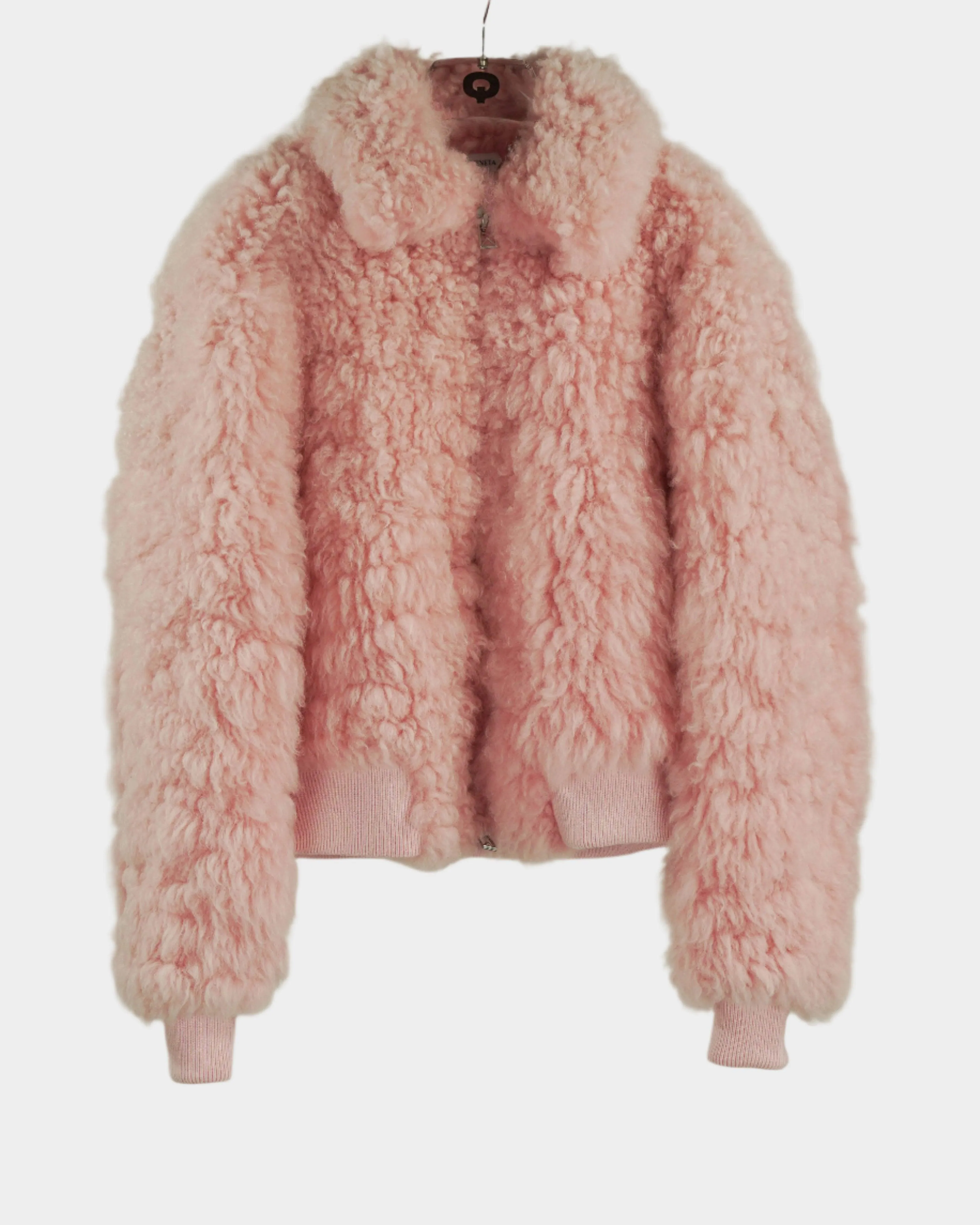 Cropped Shearling Jacket