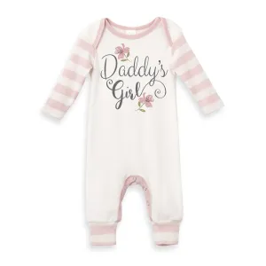 Daddy's Girl Bamboo Romper W Headband