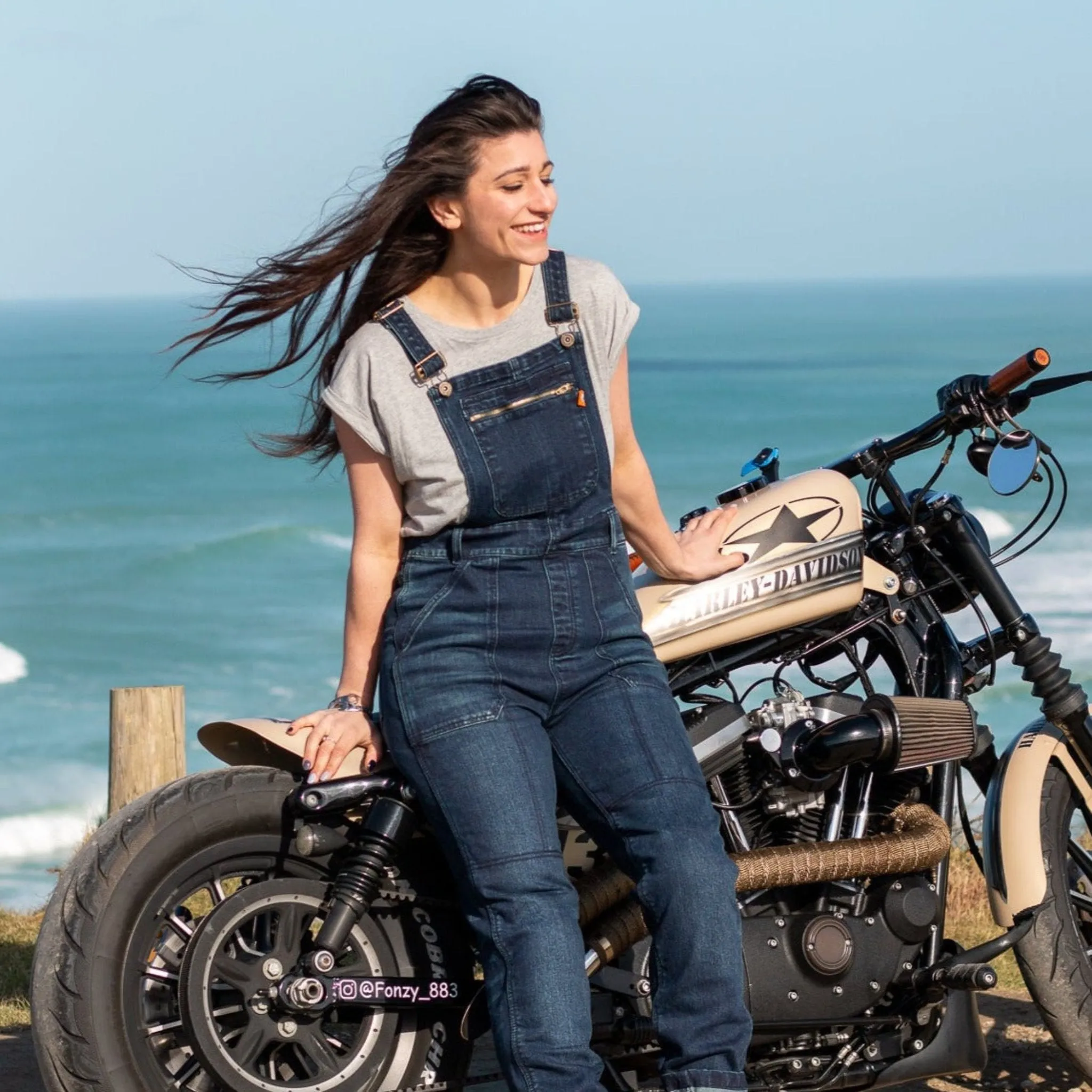 DAISY BLUE - Motorcycle Overall