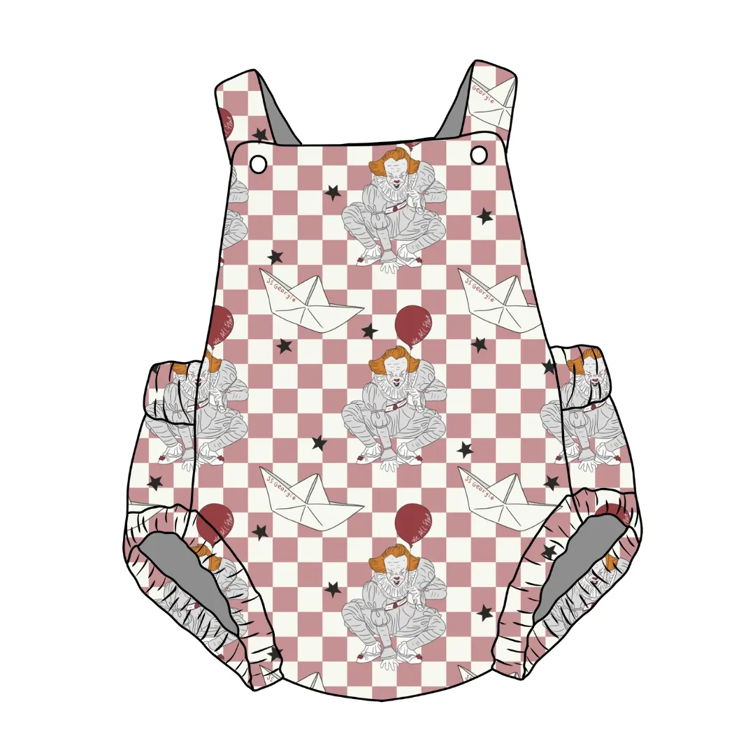 Dancing Clown Unisex Baby Romper