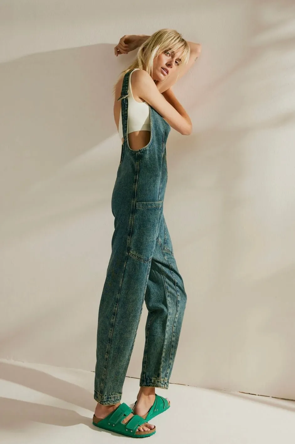 DENIM JUMPSUIT ROMPER CILIA