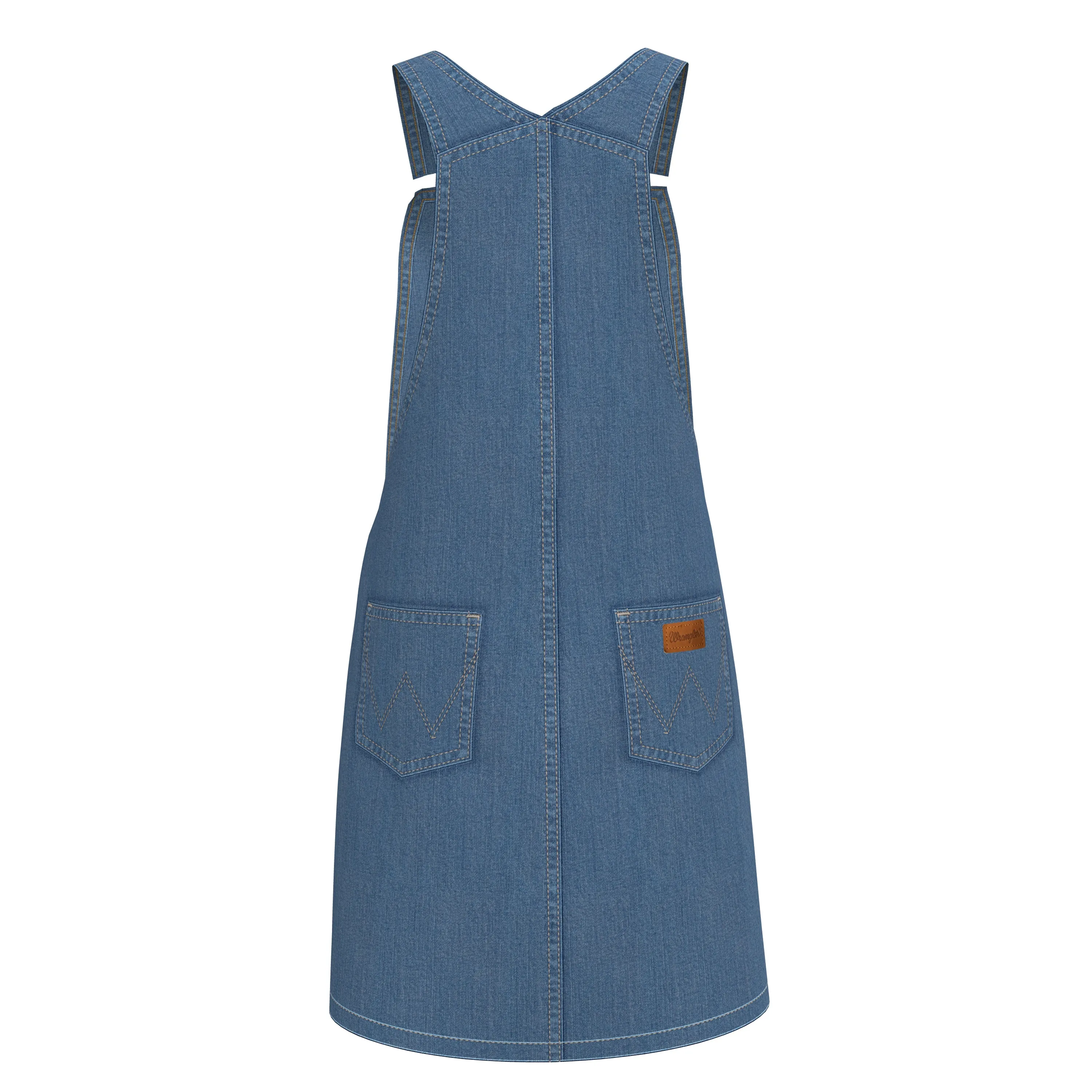 Denim Overall Dress