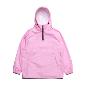 DSXBR HOODED ANORAK JACKET PINK