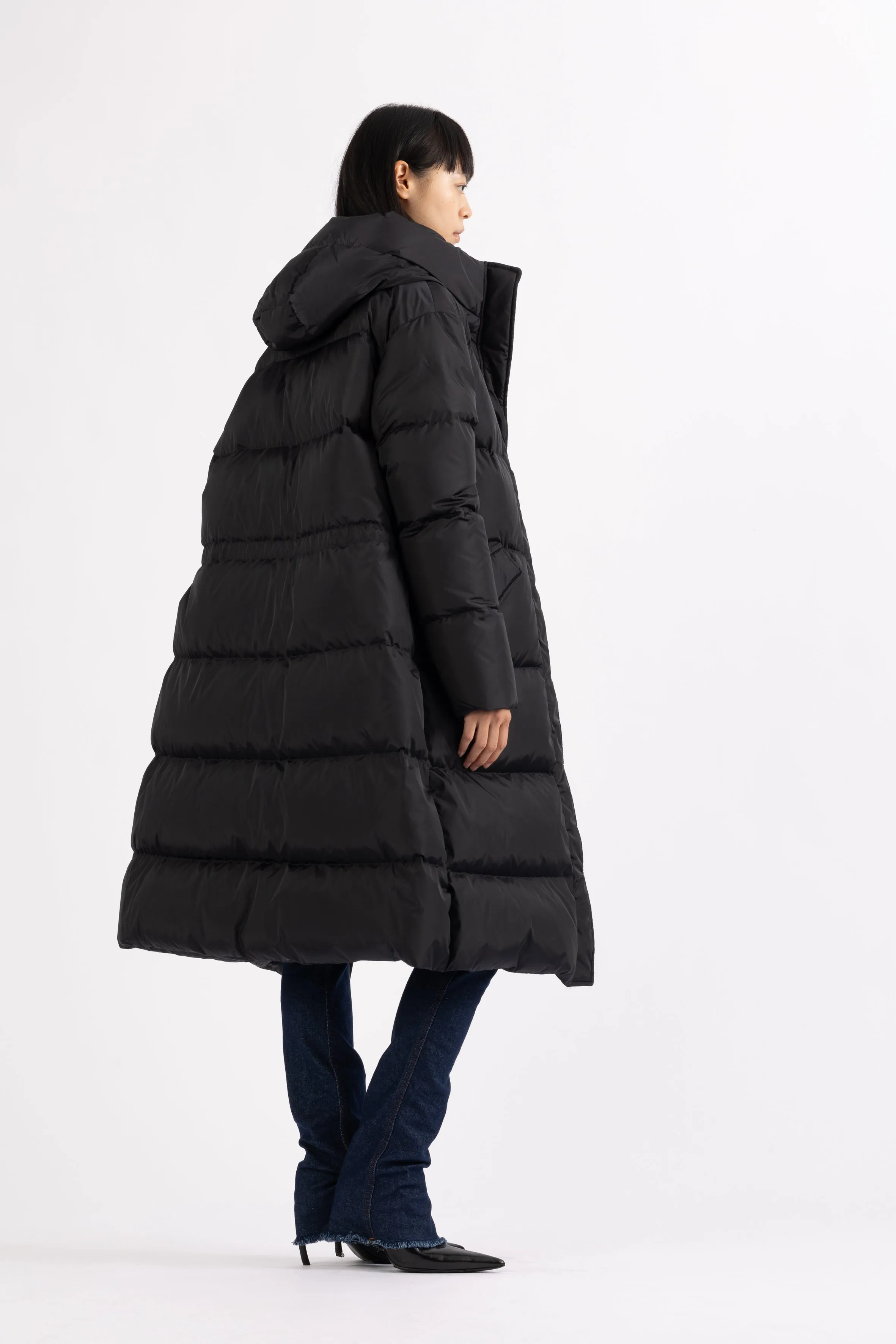 ELONGATED DOWN COAT EZA