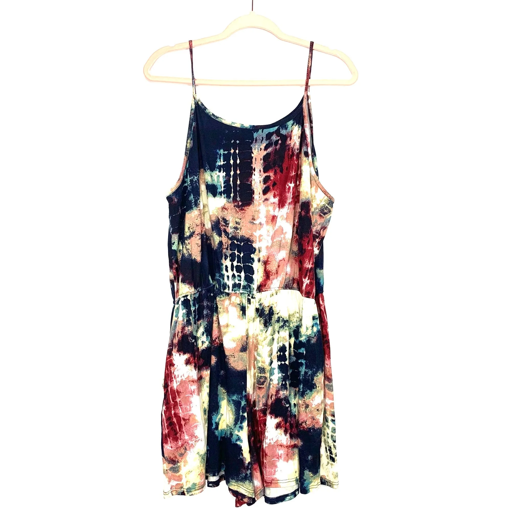 Emerald Multicolor Romper- Size 1X