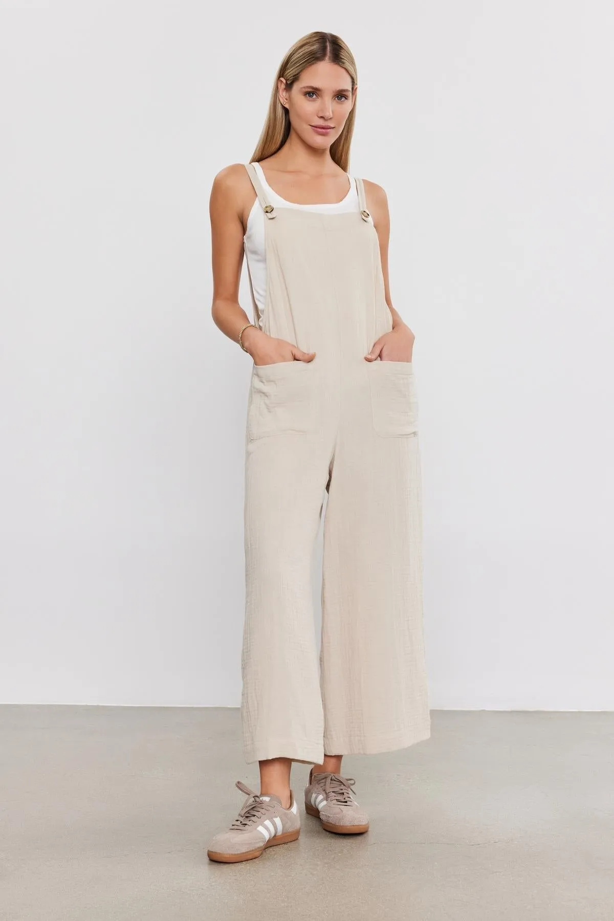 Everlee Cotton Gauze Jumpsuit