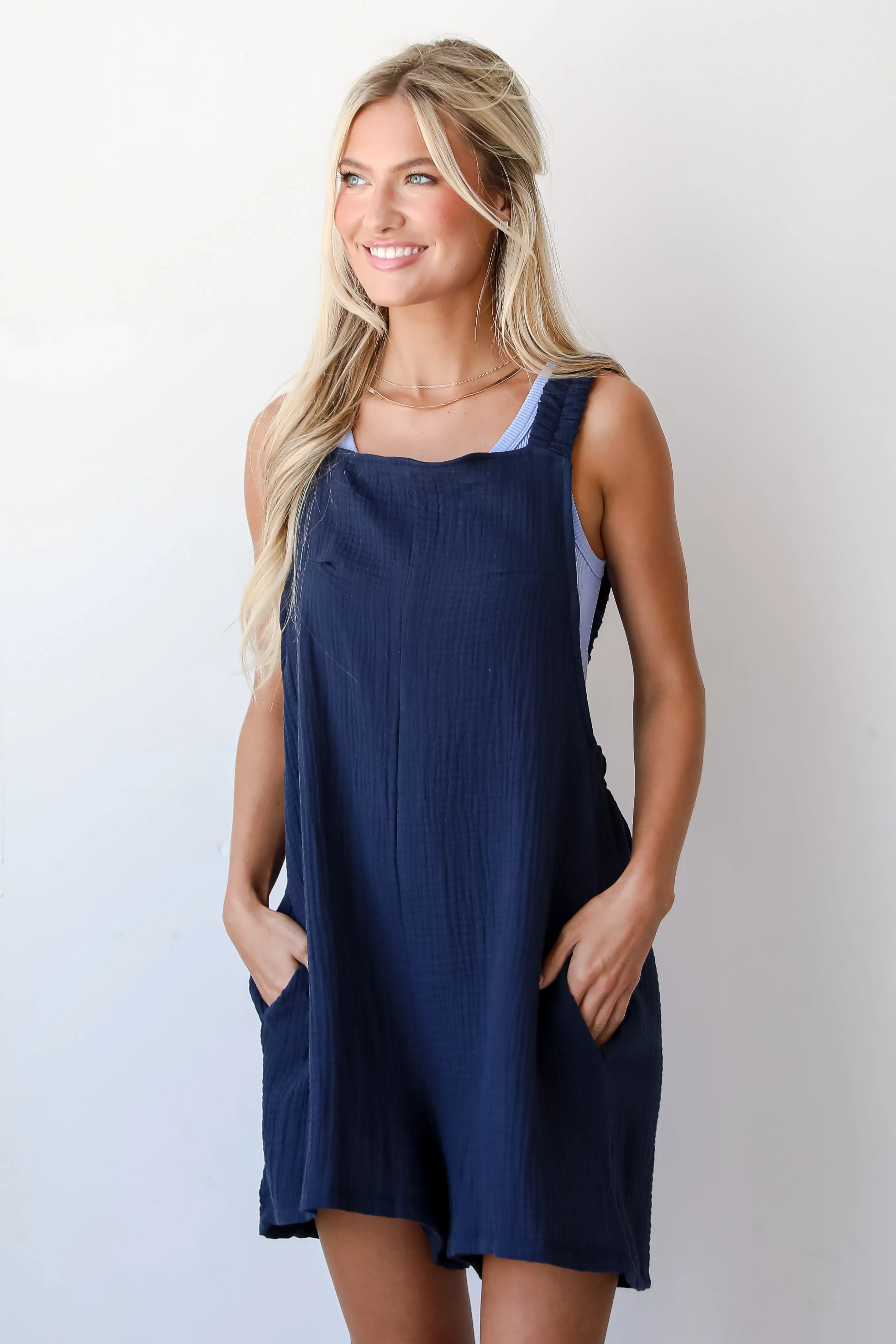 FINAL SALE - Sun Charmer Linen Romper