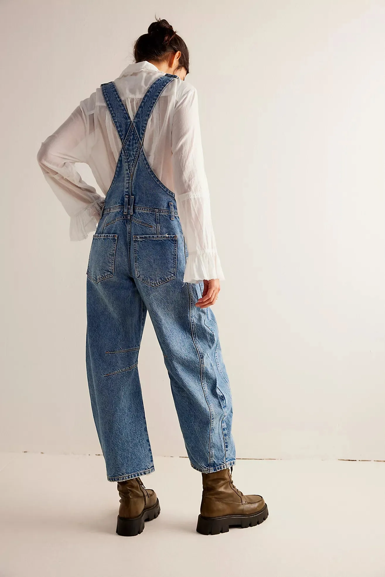 FREE PEOPLE Good Luck Overall