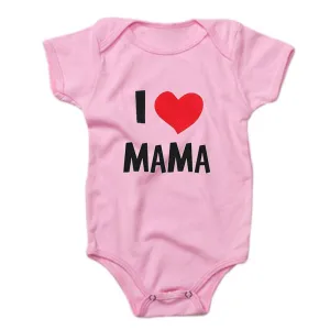 Funny Super Mama Papa Printed Baby Romper New Fashion For Boys & Girls