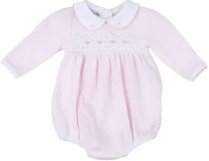 Girls Hazel and Hugo Pink Romper