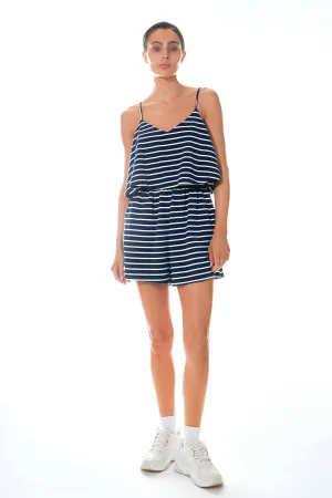 Grey Lab - Stripe Knit Romper