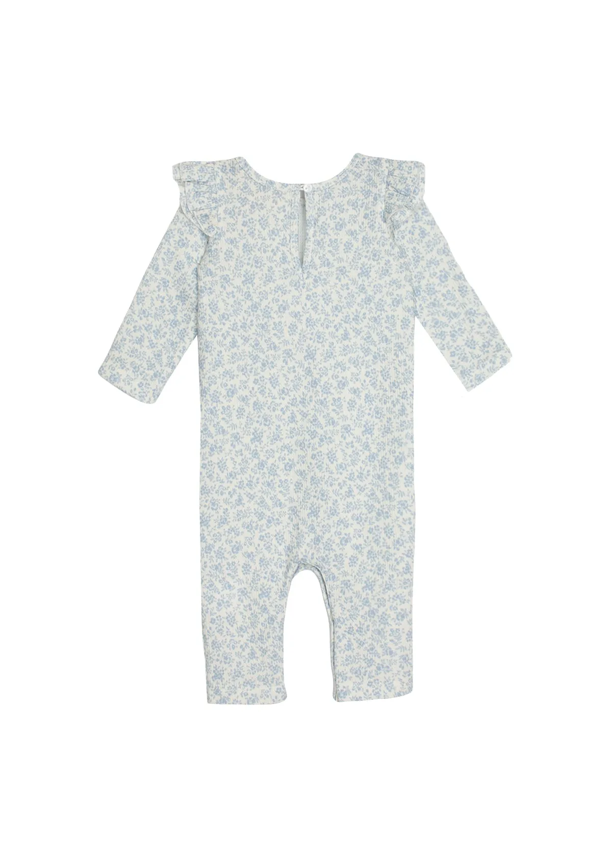 Hannah Romper Blue Floral