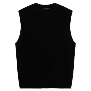 Hardy Knitted Vest Black - AW24