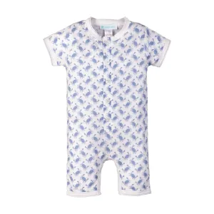 Henley Romper - Crab Crawl *LAST ONE - 3/6m*