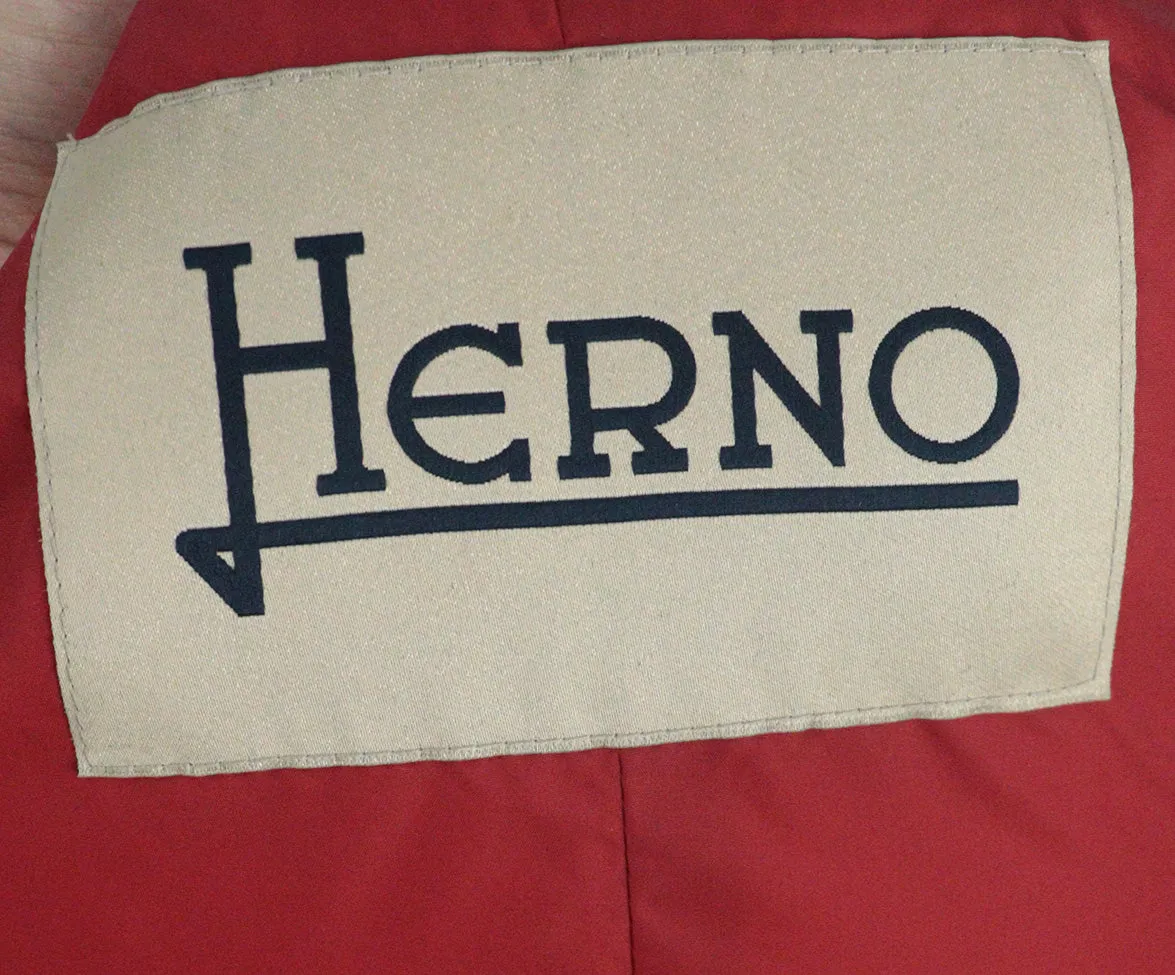 Herno Red Down Coat sz 4