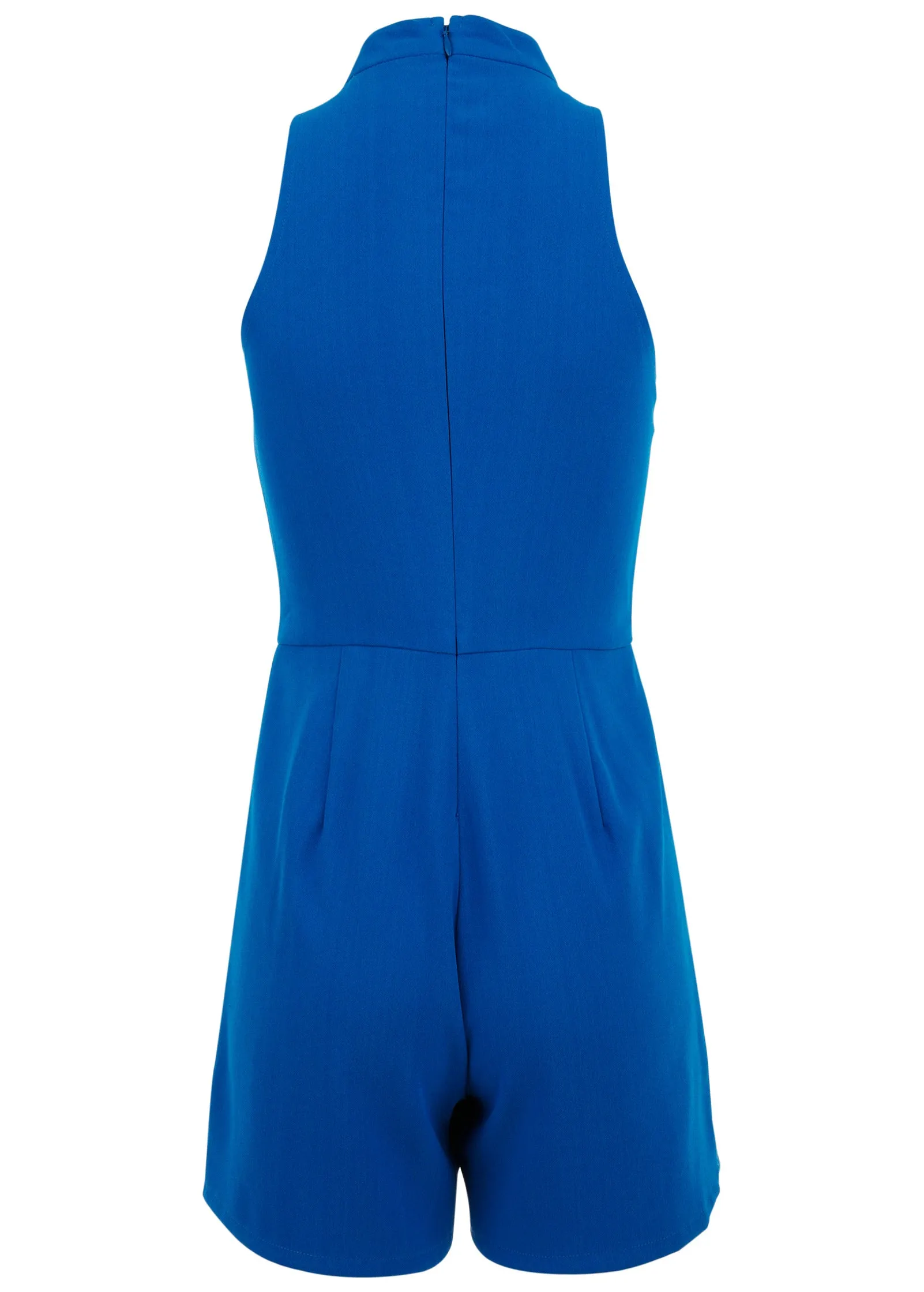 High Neck Skort  - Blue