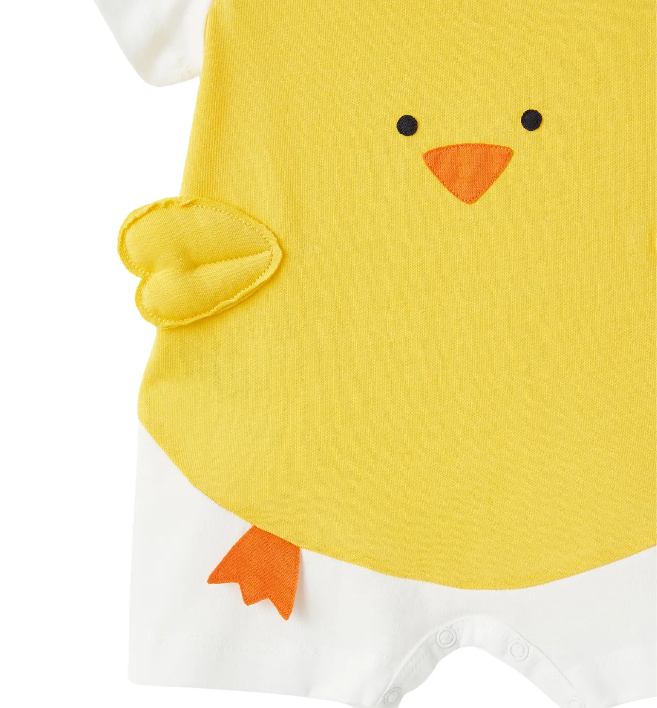 ILG White and Yellow Baby Chick Romper